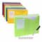 C-Line® Assorted Colors Write-On Poly File Jackets, 25ct.